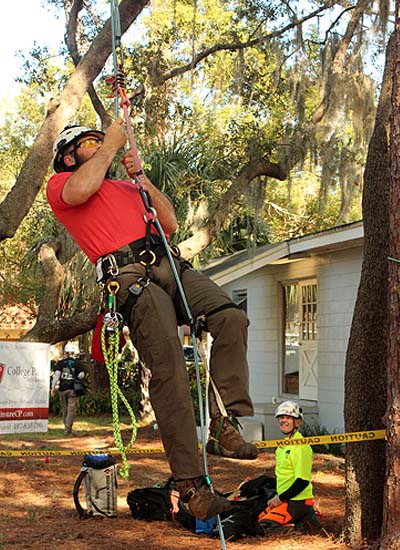 On Rope!<br/>Geezers In The Treezers Competition, FL<br/>January 2013