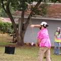 Rick Competing in the Throw Line Event.<br/>Geezers In The Treezers January 2009